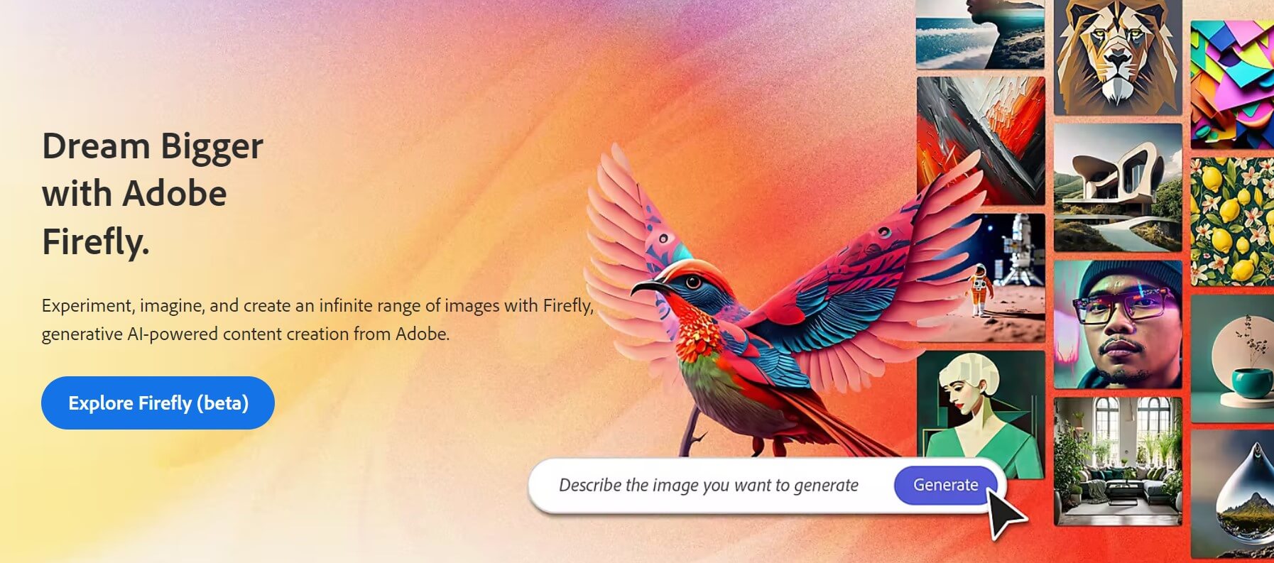 Adobe firefly AI tool