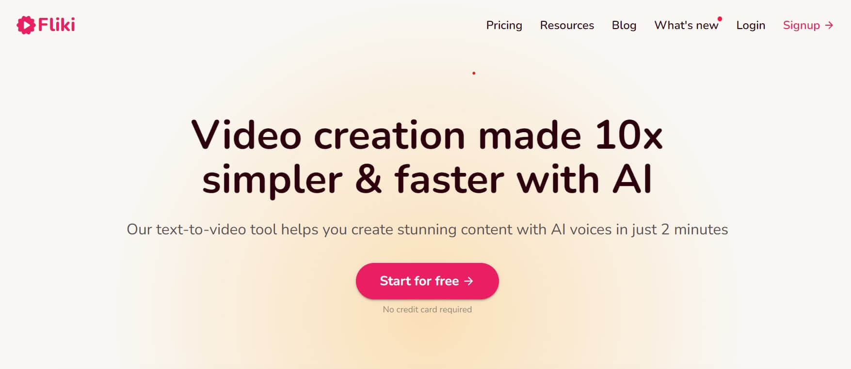 Flik AI - Best AI Tools For Faceless YouTube Creators