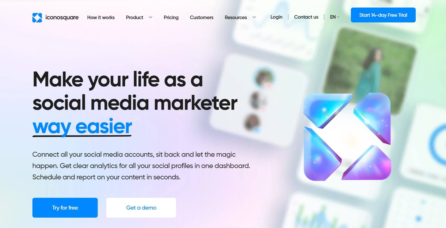 Iconosquare social media manager