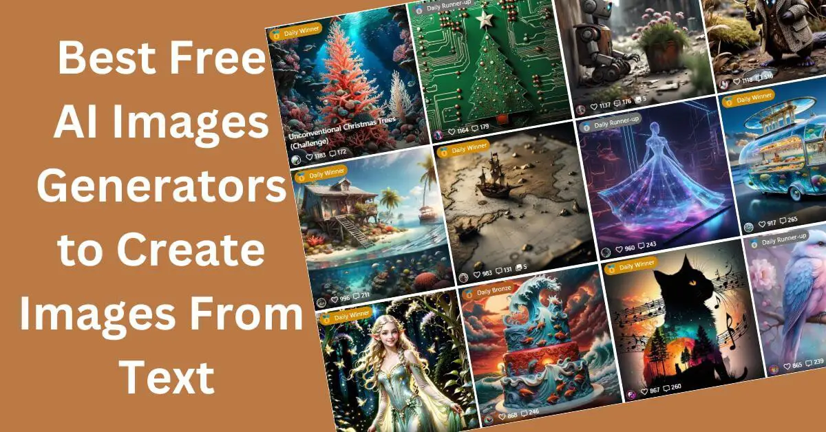 Best Free AI Images Generators to Create Images From Text 2024 [Free & Paid]