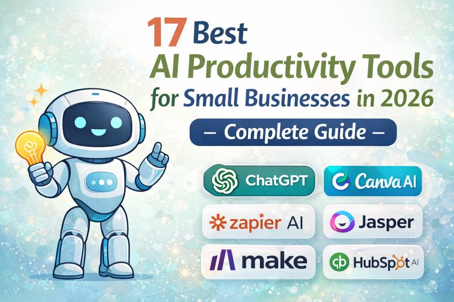 17 Best AI Productivity Tools for Small Businesses in 2026 – Complete Guide