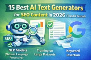 15 Best AI Text Generators for SEO Content in 2026 (Tried & Tested)
