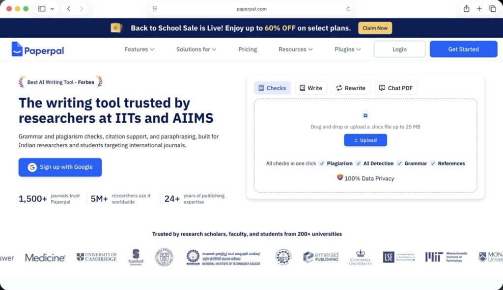 Paperpal AI Writing Tool: Features, Price, Key Stats in 2026