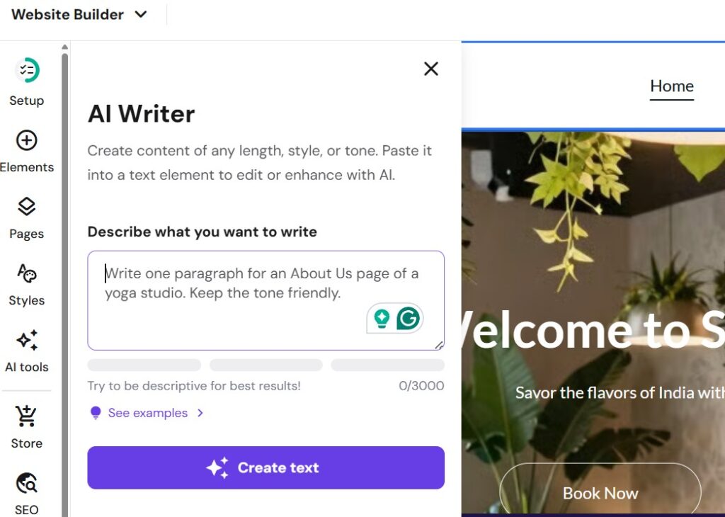 Hostinger AI Writer