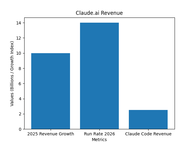 Claude.ai revenue, valuation