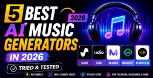 5 Best AI Music Generators in 2026. Tried & Tested