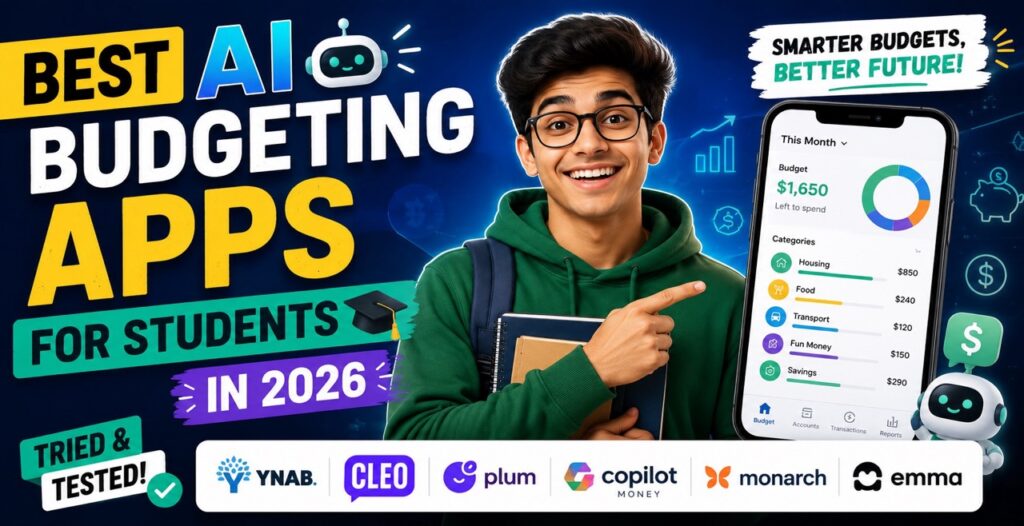 6 Best AI Budgeting Apps for Students in 2026: Tried & Tested