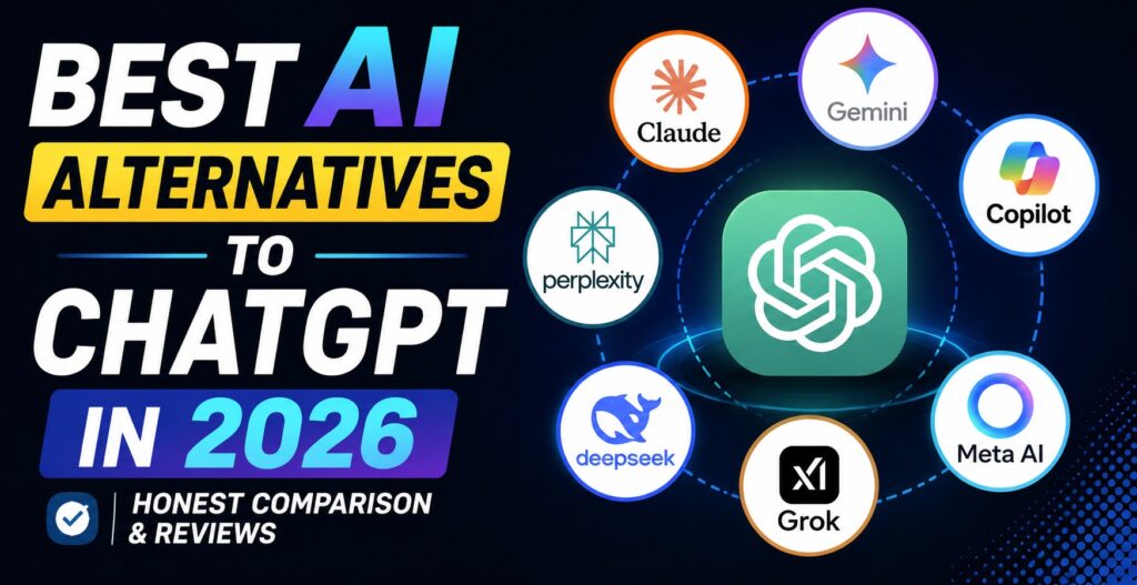 Best AI Alternatives to ChatGPT in 2026: Honest Comparison & Reviews