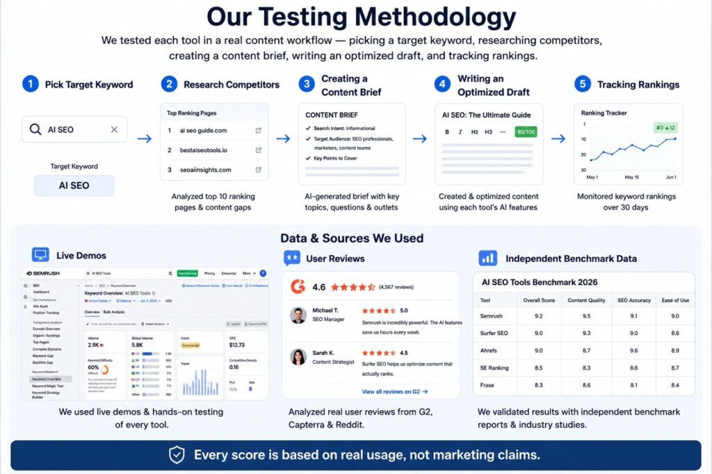 The 14 Best AI SEO Tools in 2026: Features, Pricing & Honest Reviews