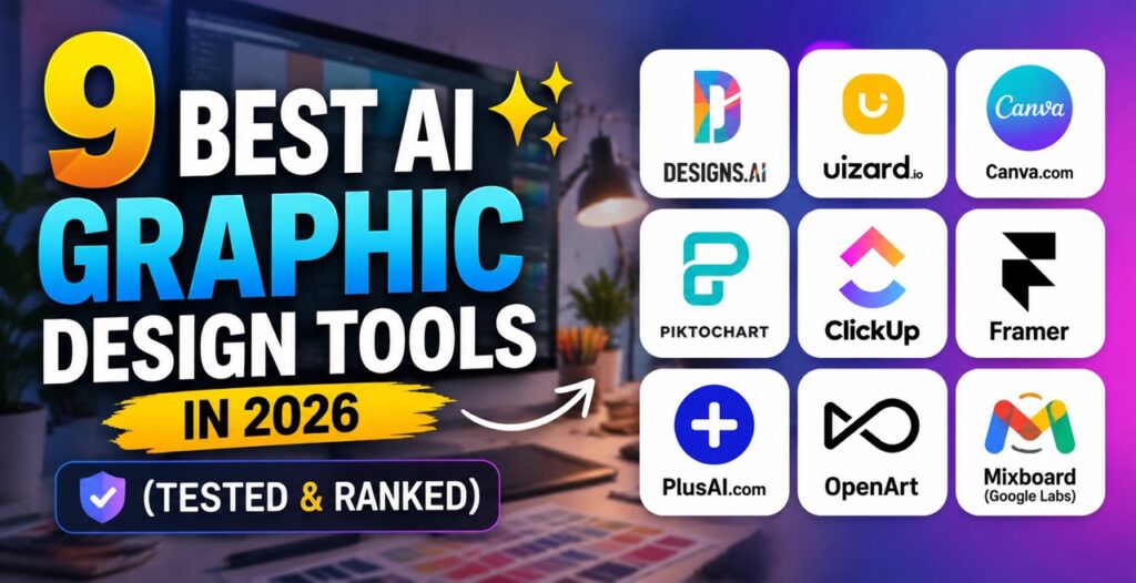 9 Best AI Graphic Design Tools in 2026 (Tested & Ranked)